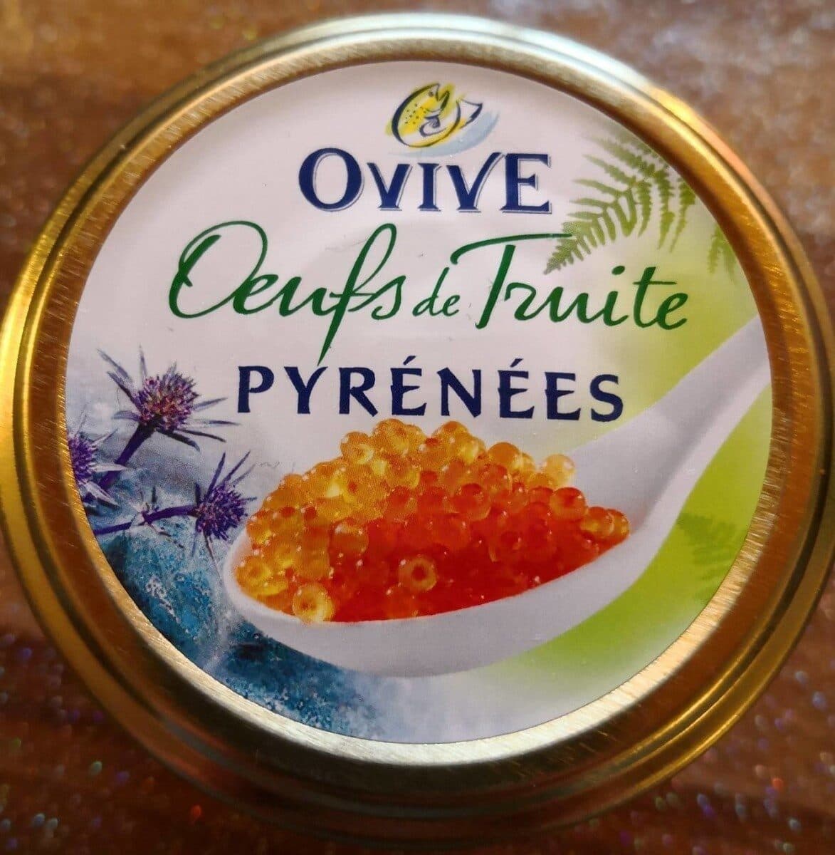 Ovive Oeufs de truite packshot