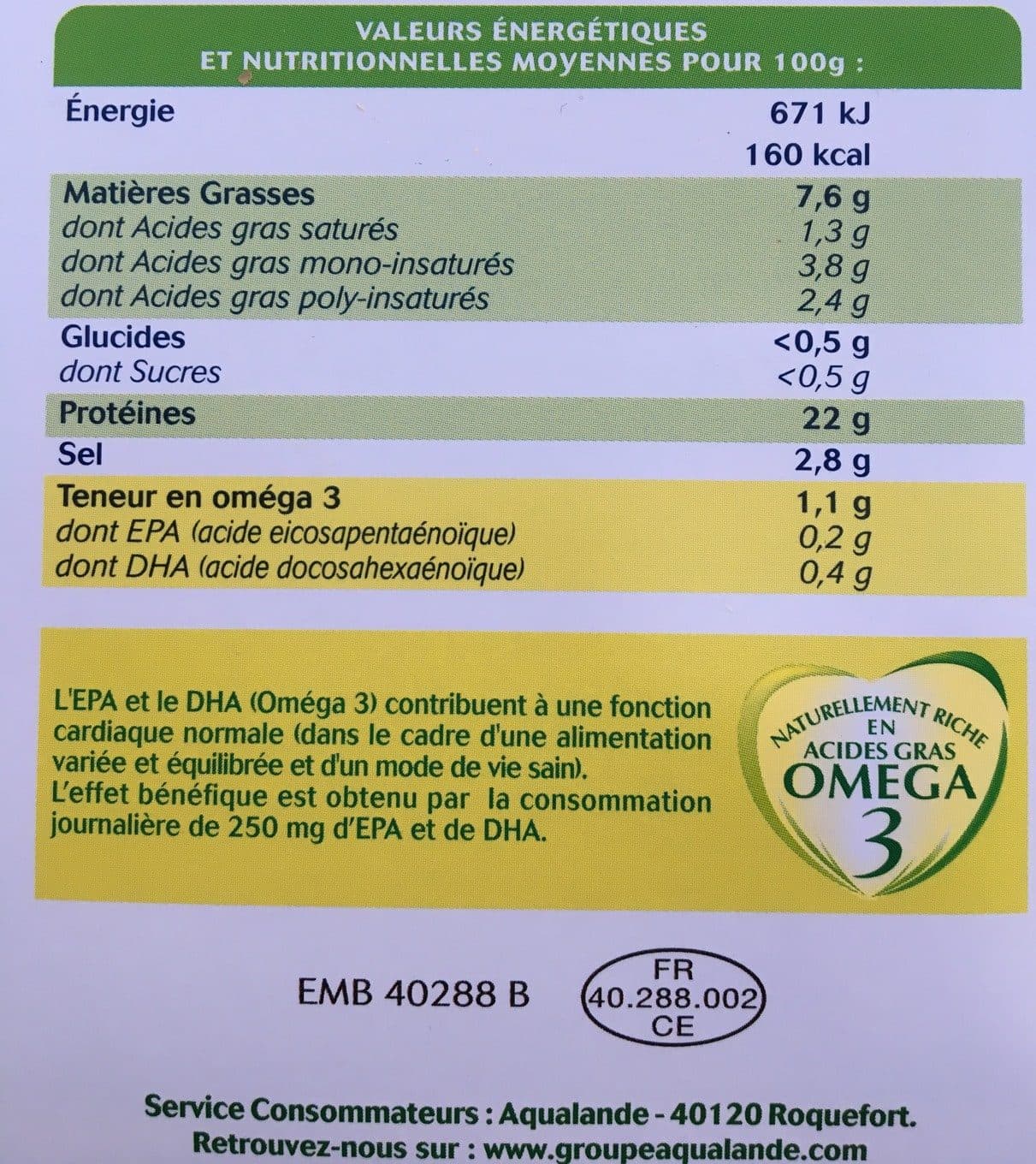 Ovive Truite Fumée packshot