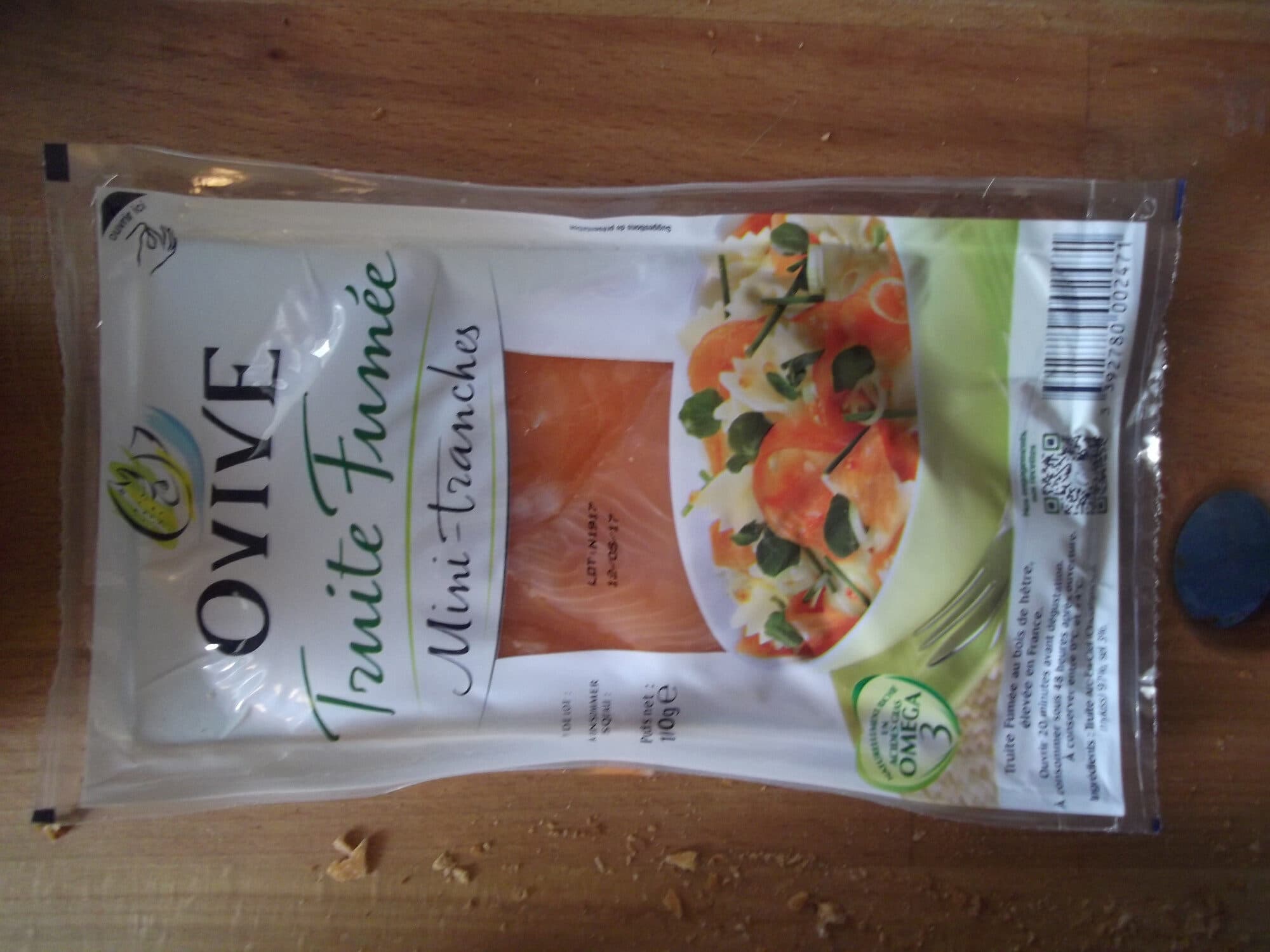 Ovive Mini Tranches de Truite Fumée packshot