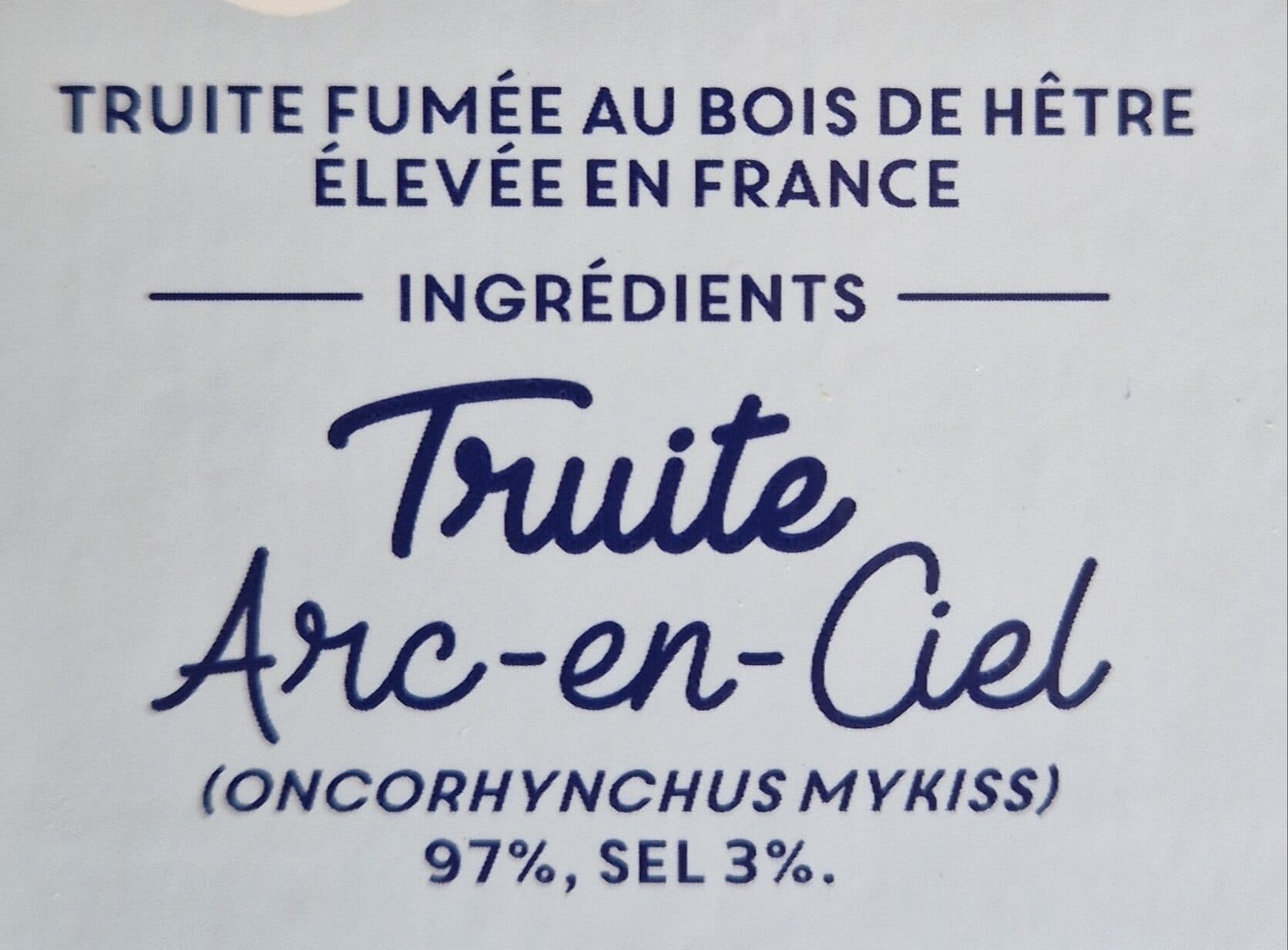 Ovive Truite Fumée de France packshot