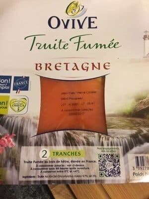 Ovive Truite Fumée packshot