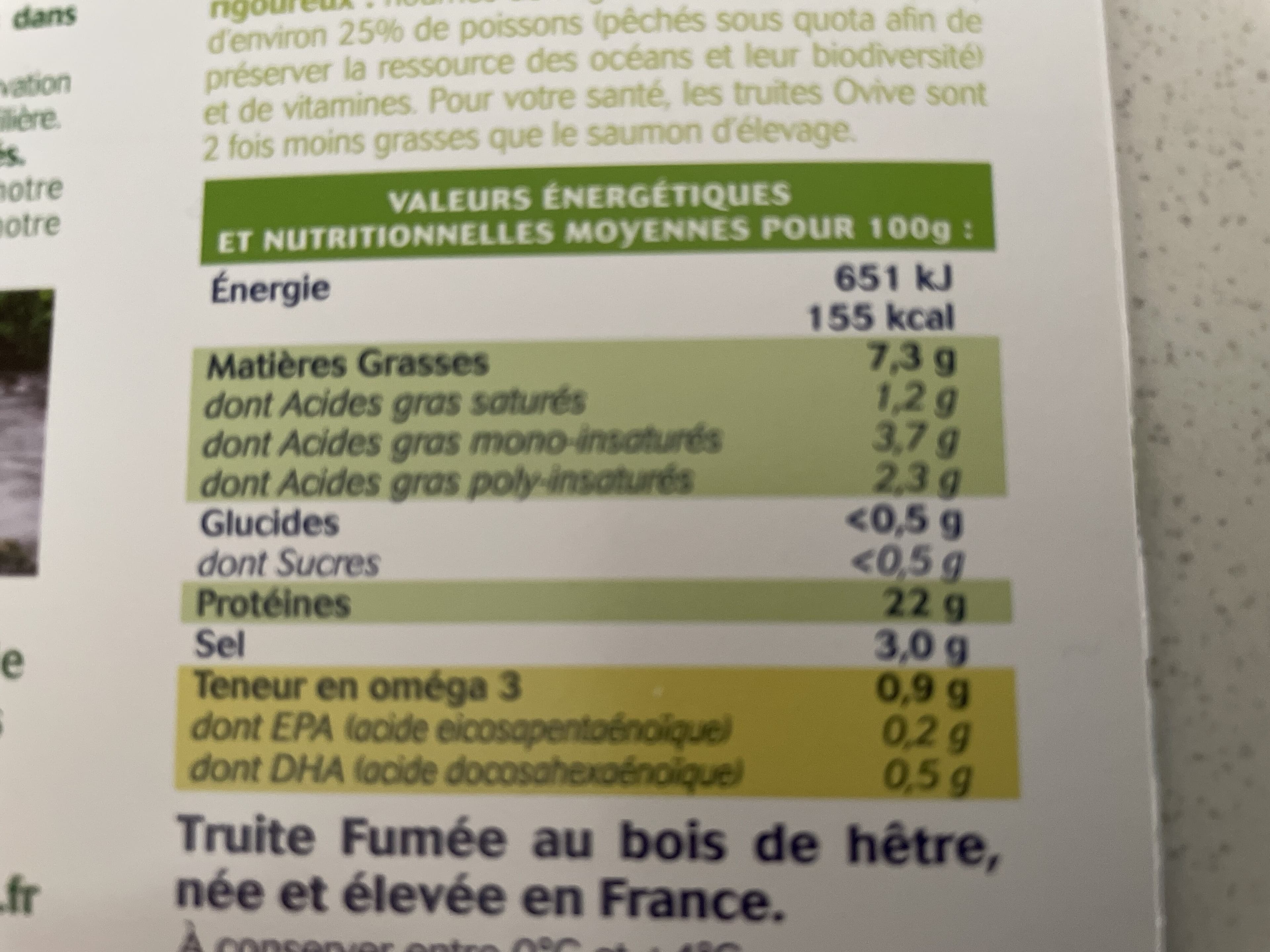Ovive Truite Fumée des Pyrénées 2T 60g packshot