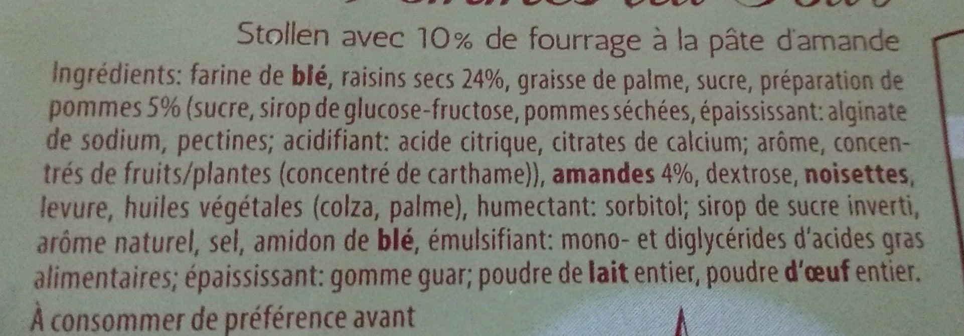 Clair De Lorraine Stollen pommes au four packshot