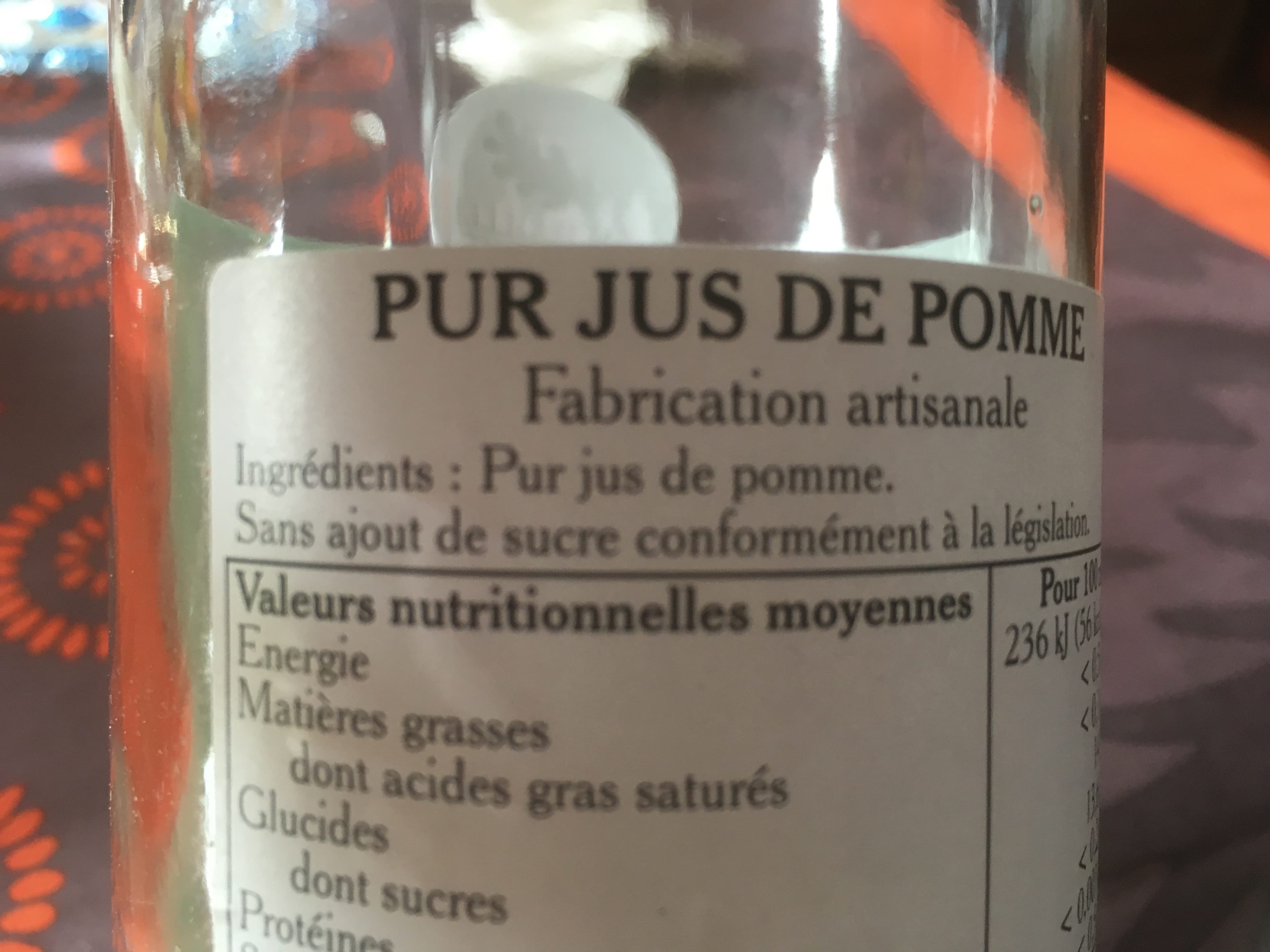 Clair De Lorraine Jus de pomme d'autrefois packshot