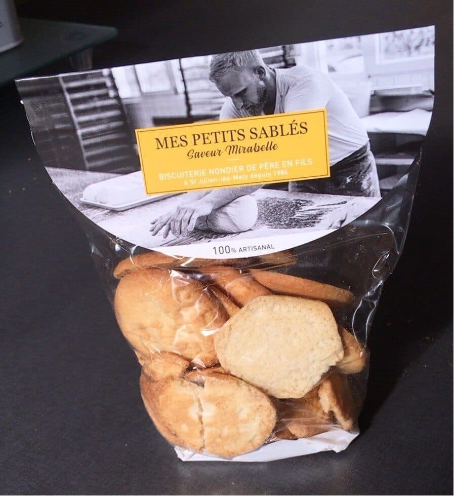 Clair De Lorraine Mes petits sablés saveur Mirabelle packshot