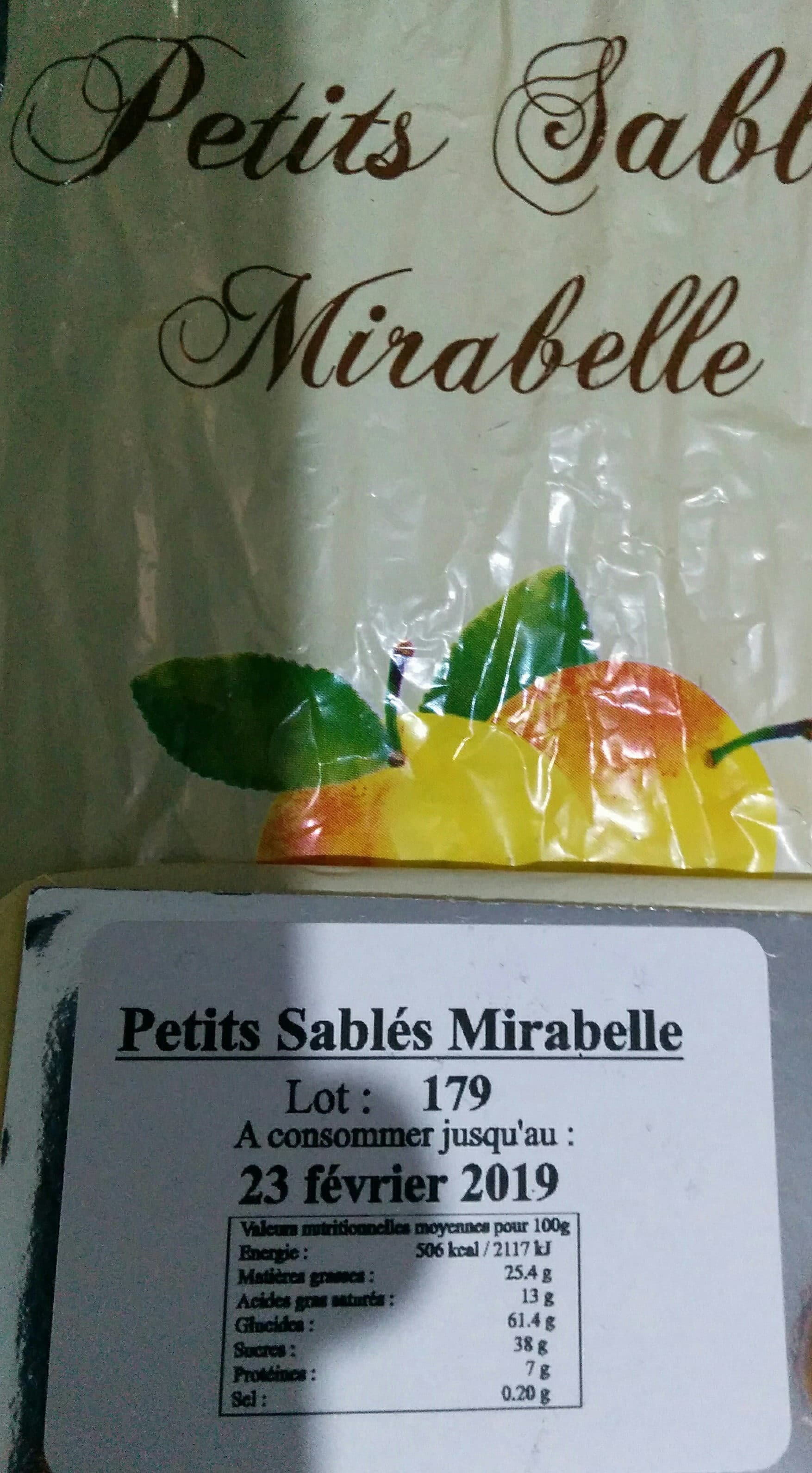 Clair De Lorraine Mes petits sablés saveur Mirabelle packshot