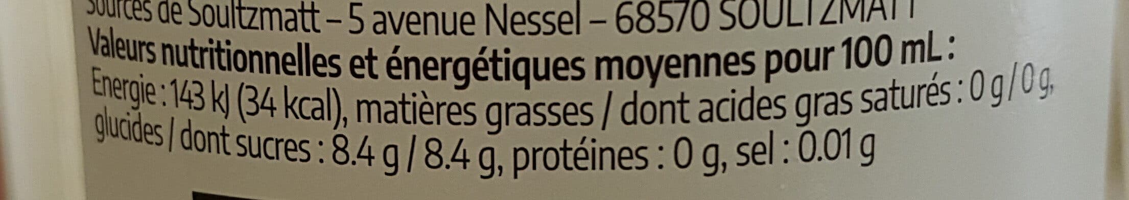 Geyer frères Limorabelle Boisson gazeuse aromatisee a la Mirabelle packshot