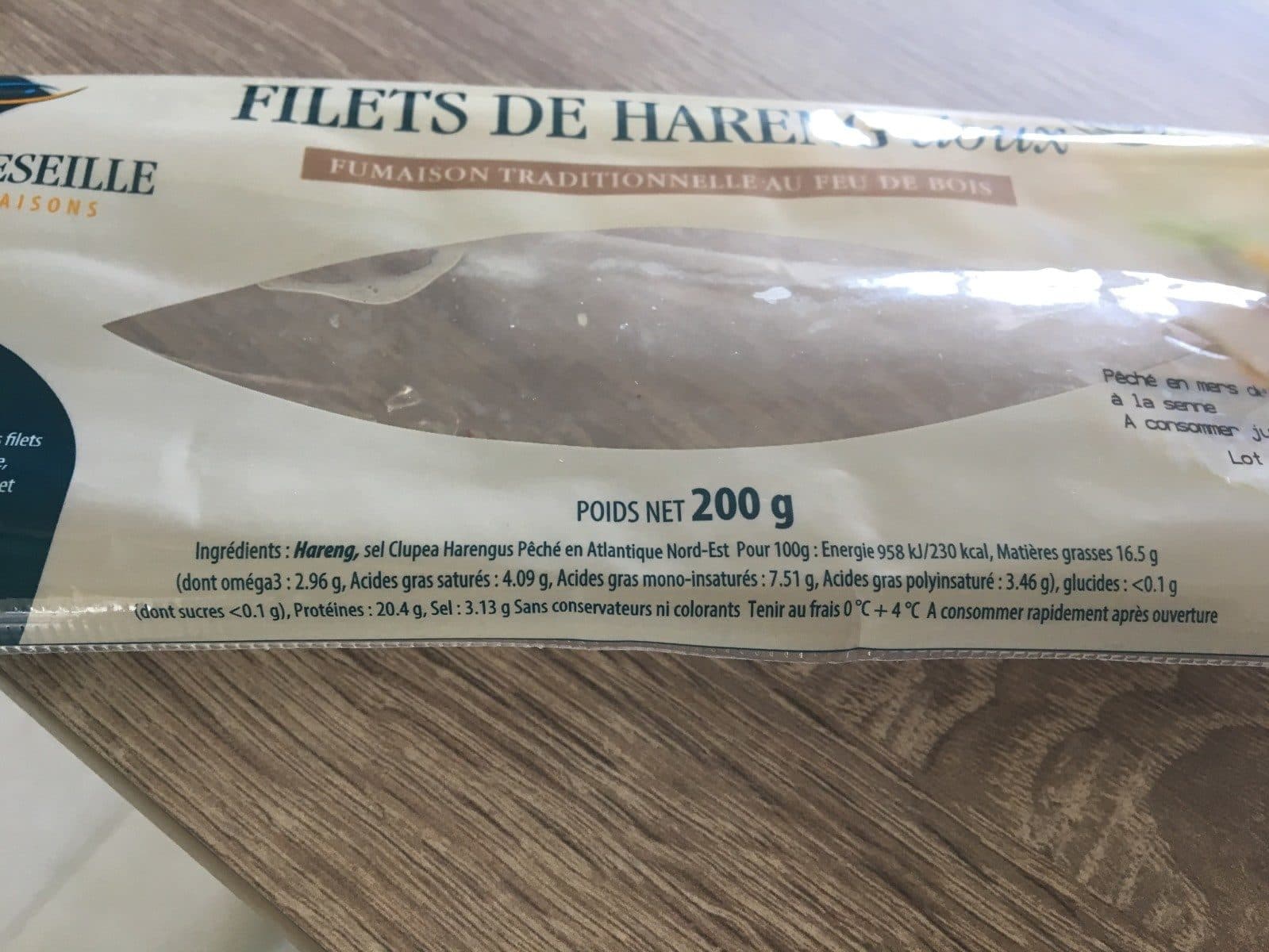 Open Food Facts Folets hareng doux packshot