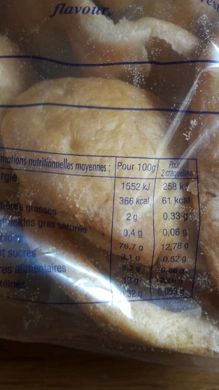 Craquelins De La Baie Craquelin packshot