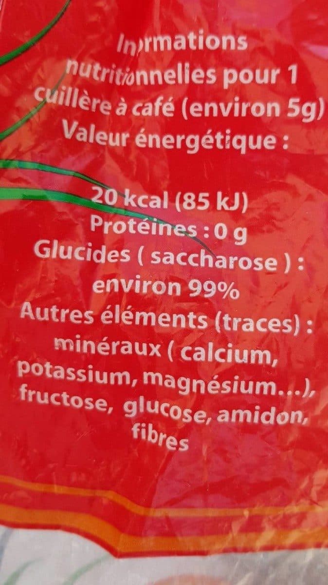 Open Food Facts Sucre de Canne de Martinique packshot