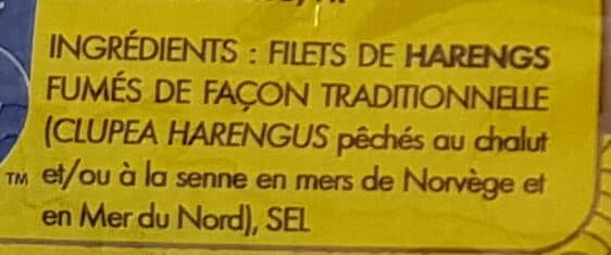 Le Grand Lejon Filets De Harengs Doux Fumés au bois de hêtre 200g packshot