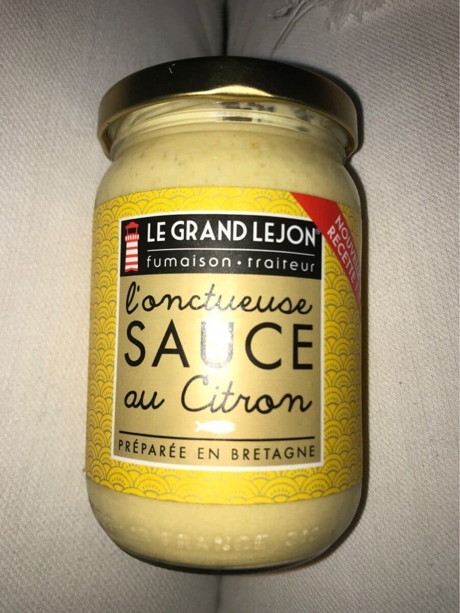 Le Grand Lejon L'onctueuse Sauce au Citron packshot