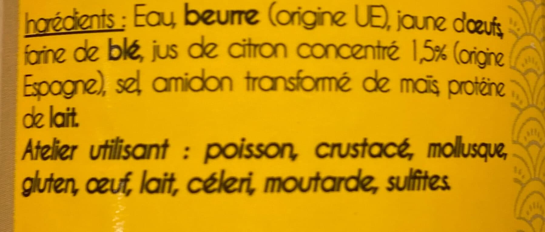 Le Grand Lejon L'onctueuse Sauce au Citron packshot