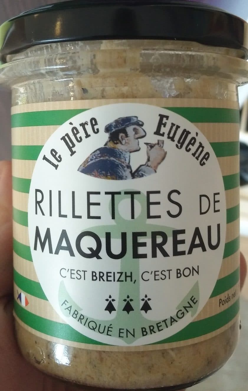 Le Père Eugène Rillettes de maquereau packshot