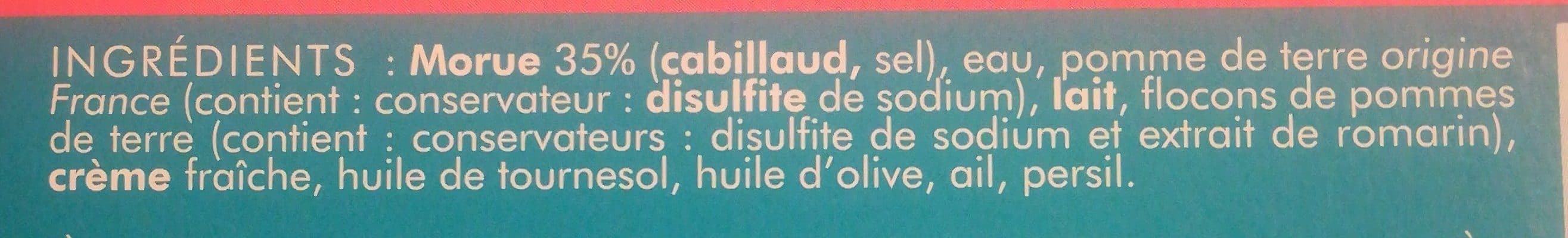 Le Grand Lejon Brandade de morue packshot