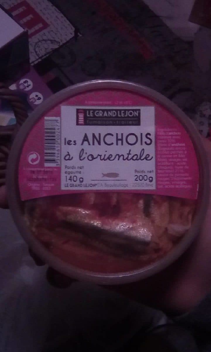 Le Grand Lejon Anchois a l'orientale packshot
