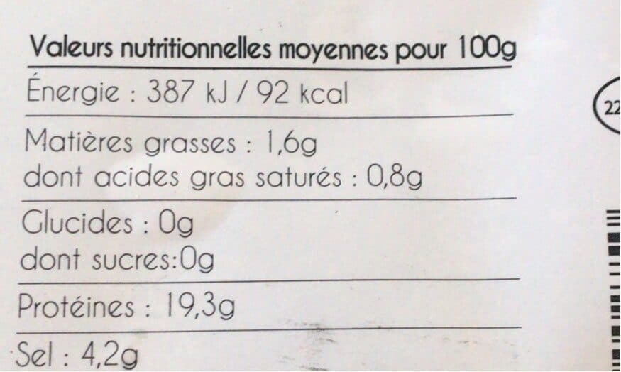 Le grand Lejon Le filet de haddock packshot