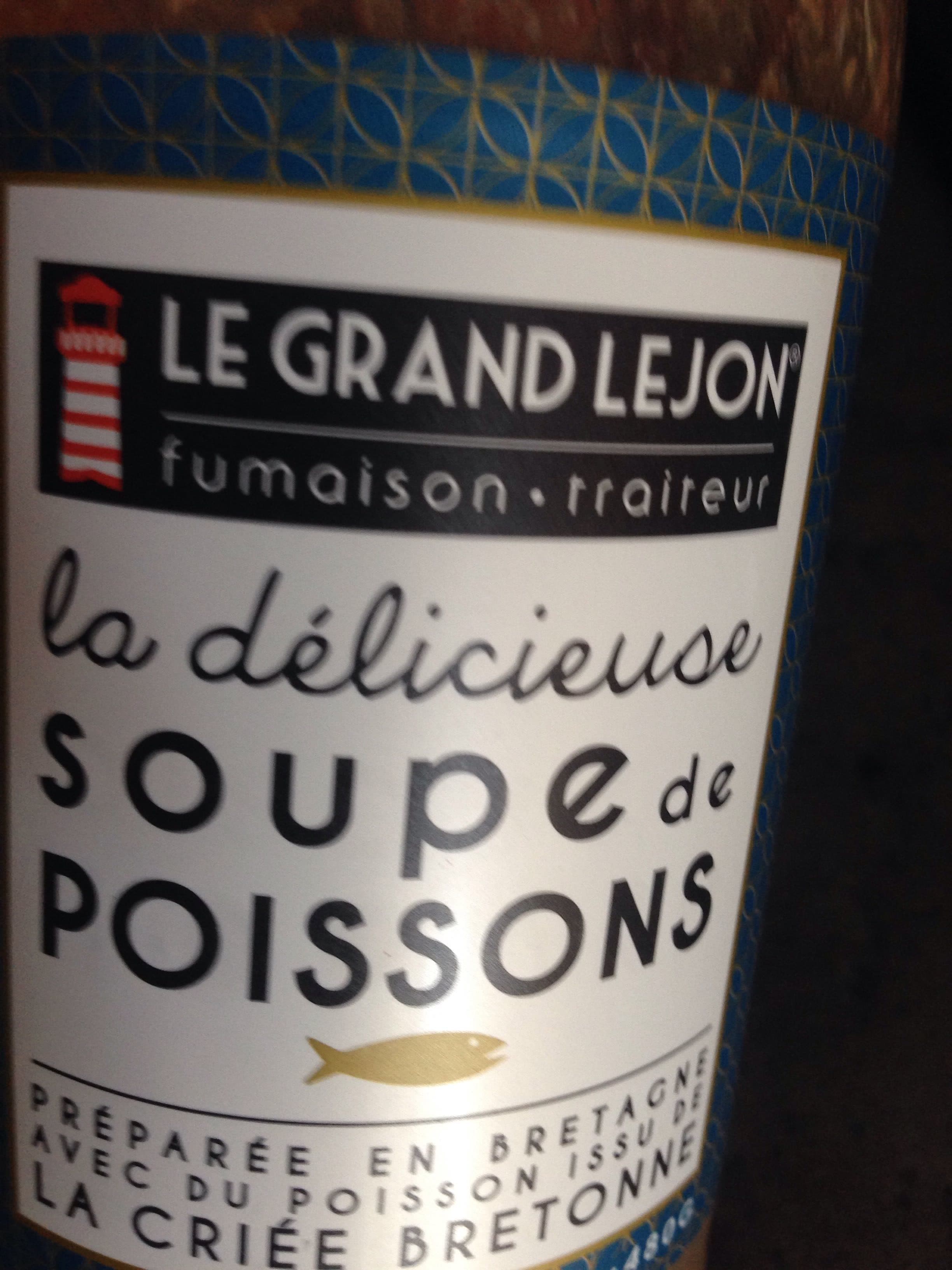 Leader Price Soupe de poisson LE GRAND LEJON packshot