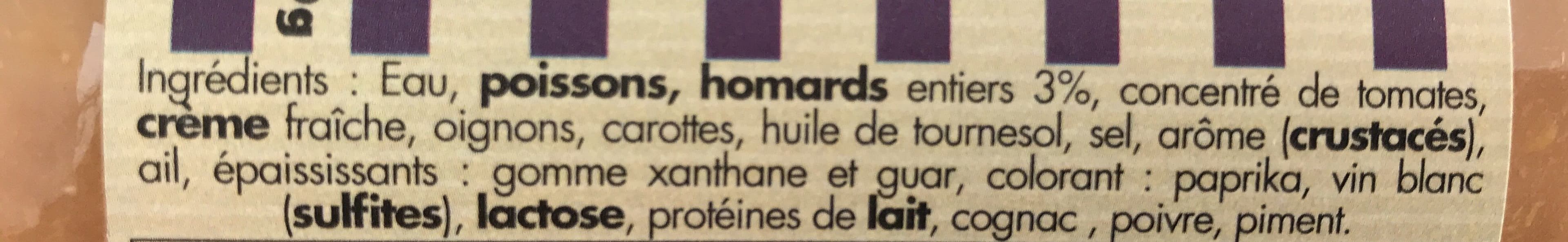 Le Père Eugène Bisque de homard packshot