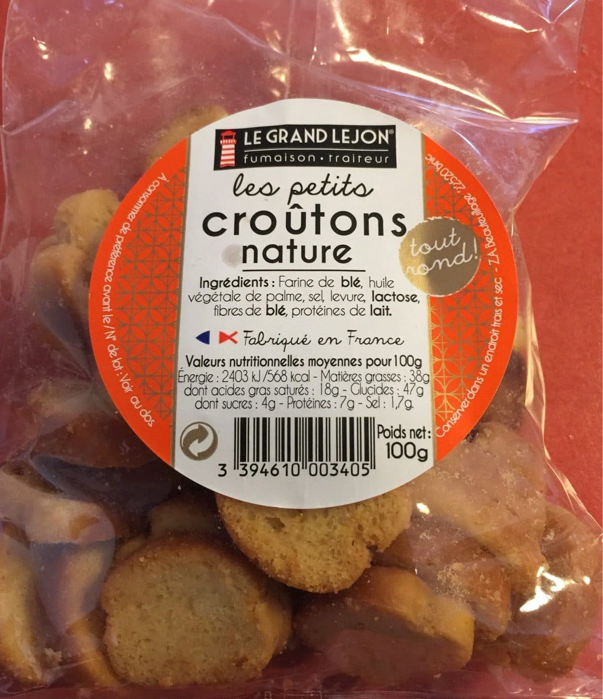 Le grand lejon Croutons nature LE GRAND LEJON packshot