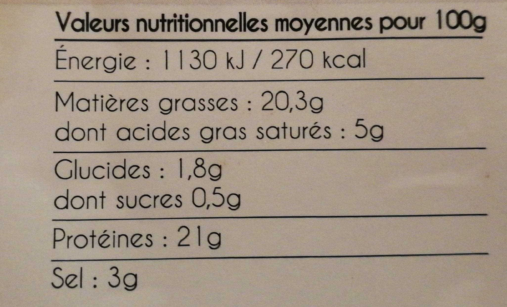 Le Grand Lejon Le filet de maquereau à la provençale packshot