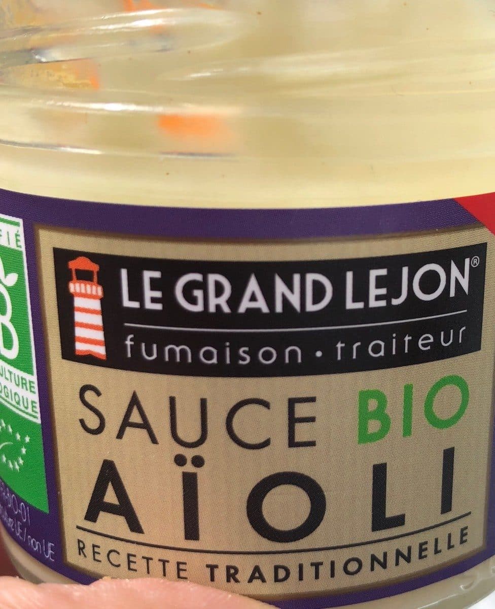 Le Grand Lejon Sauce Bio Aioli packshot