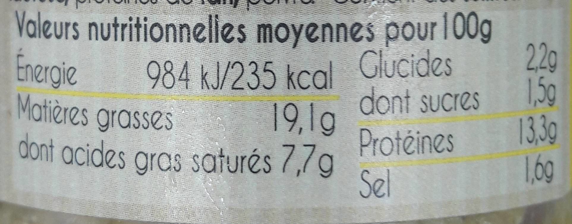 Le Père Eugène Rillettes de maquereau citron confit packshot