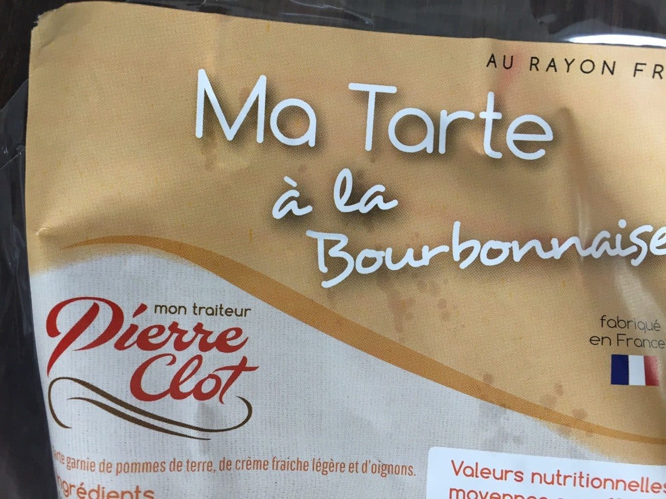 Lidl Ma Tarte à la Bourbonnaise packshot