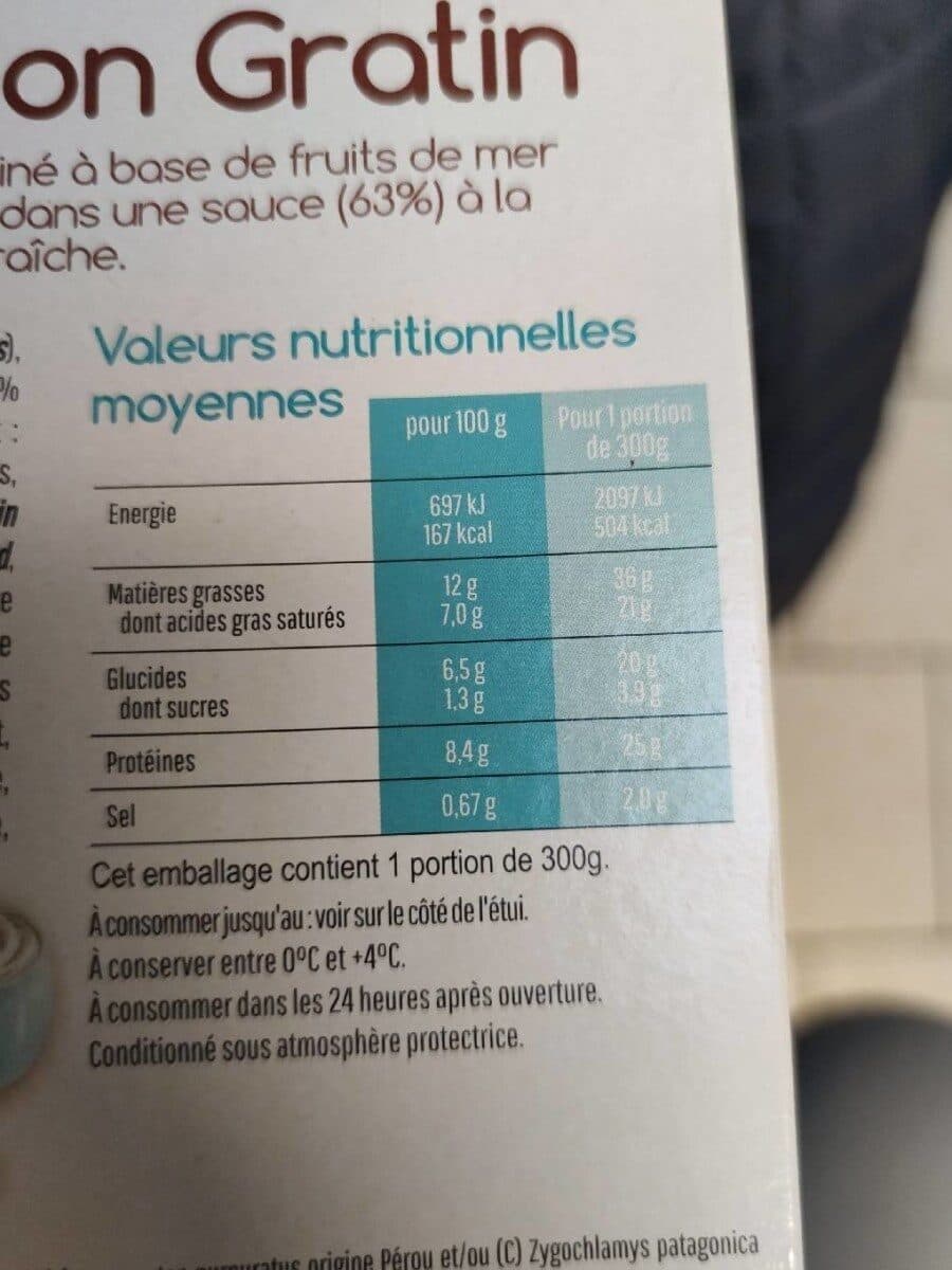 Pierre Clot Mon gratin fruit de mer packshot
