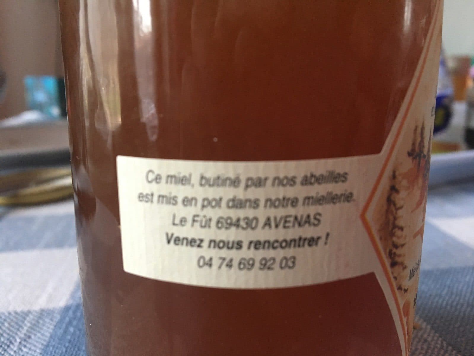 Open Food Facts Miel de Sapin packshot