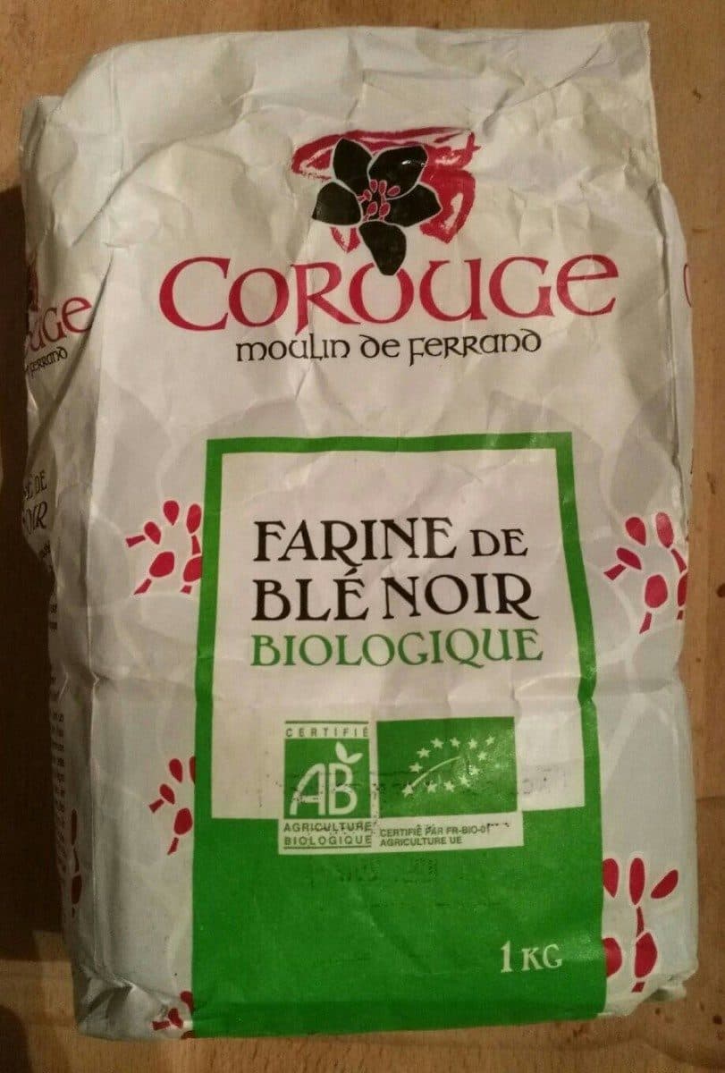 Courouge Farine de blé noir biologique packshot