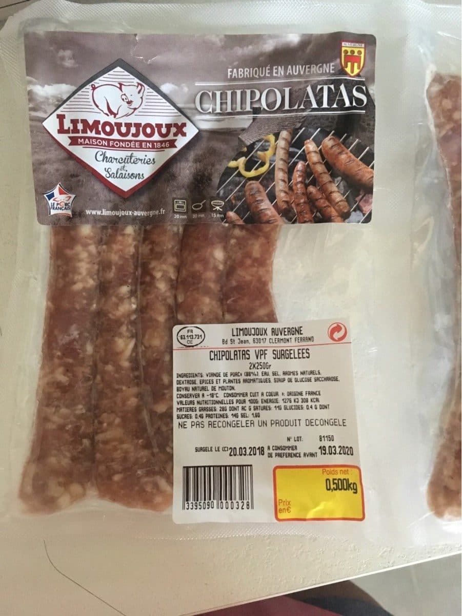 Open Food Facts Limoujoux packshot