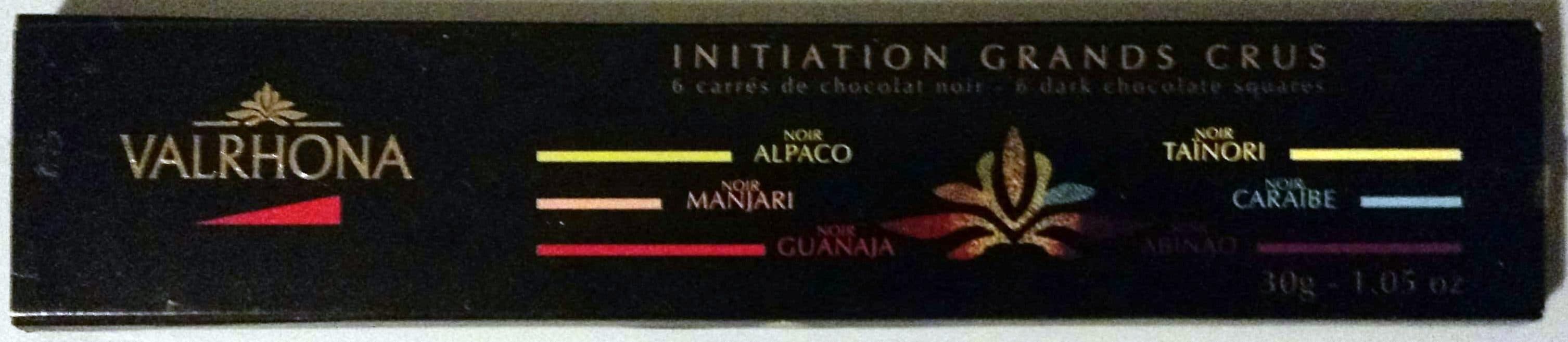 Valrhona Initiation grands crus packshot