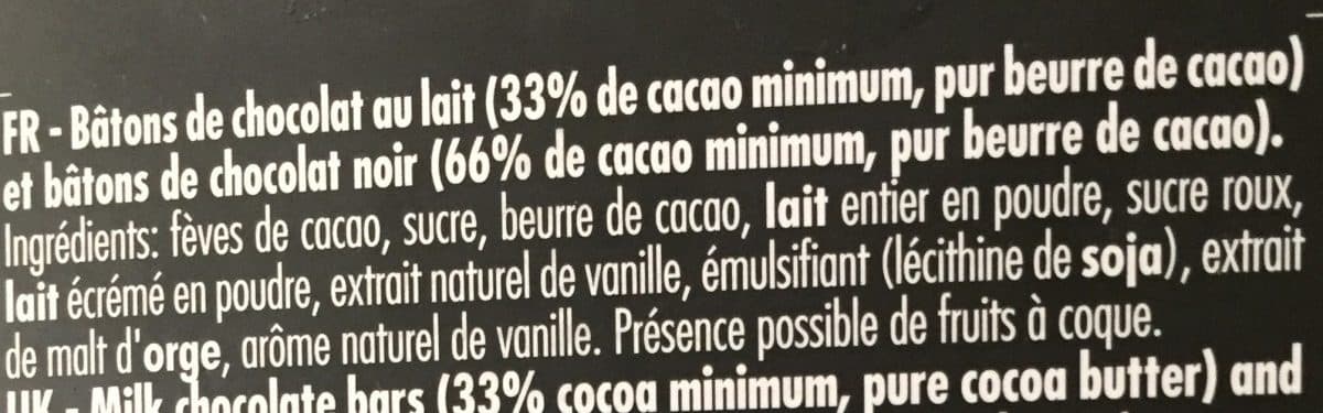 Valrhona Chocolat Noir Et Chocolat Au Lait packshot