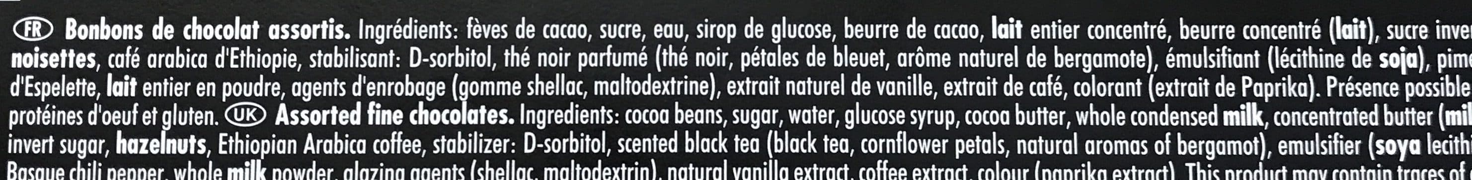Valrhona Coffret Valrhona Par Christian Lacroix 16 Bonbons De Chocolat Noir packshot