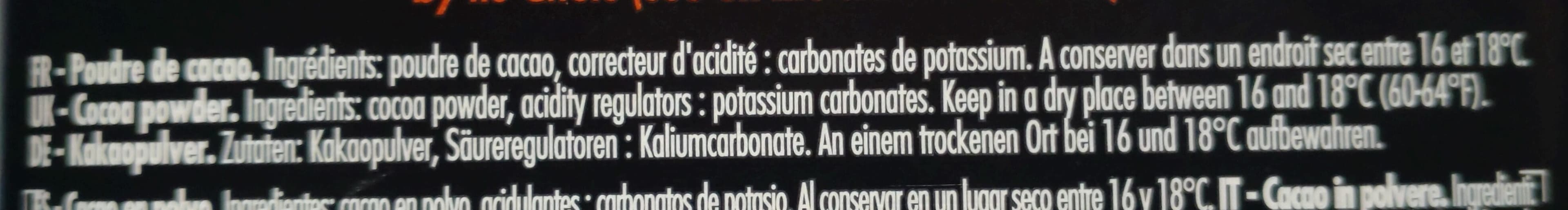 Valrhona Poudre de cacao packshot