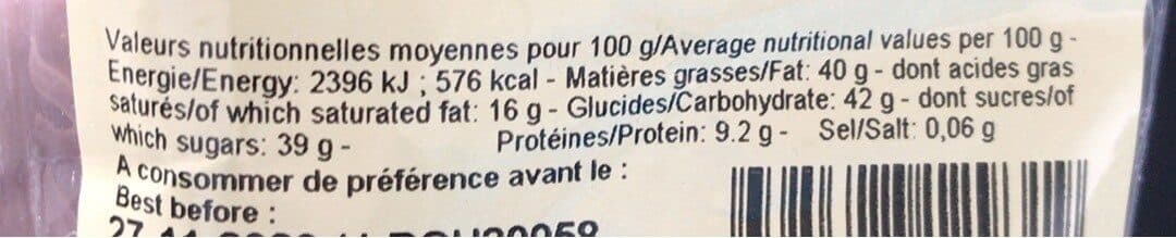 Valrhona Fantaisie panache AAH200g packshot
