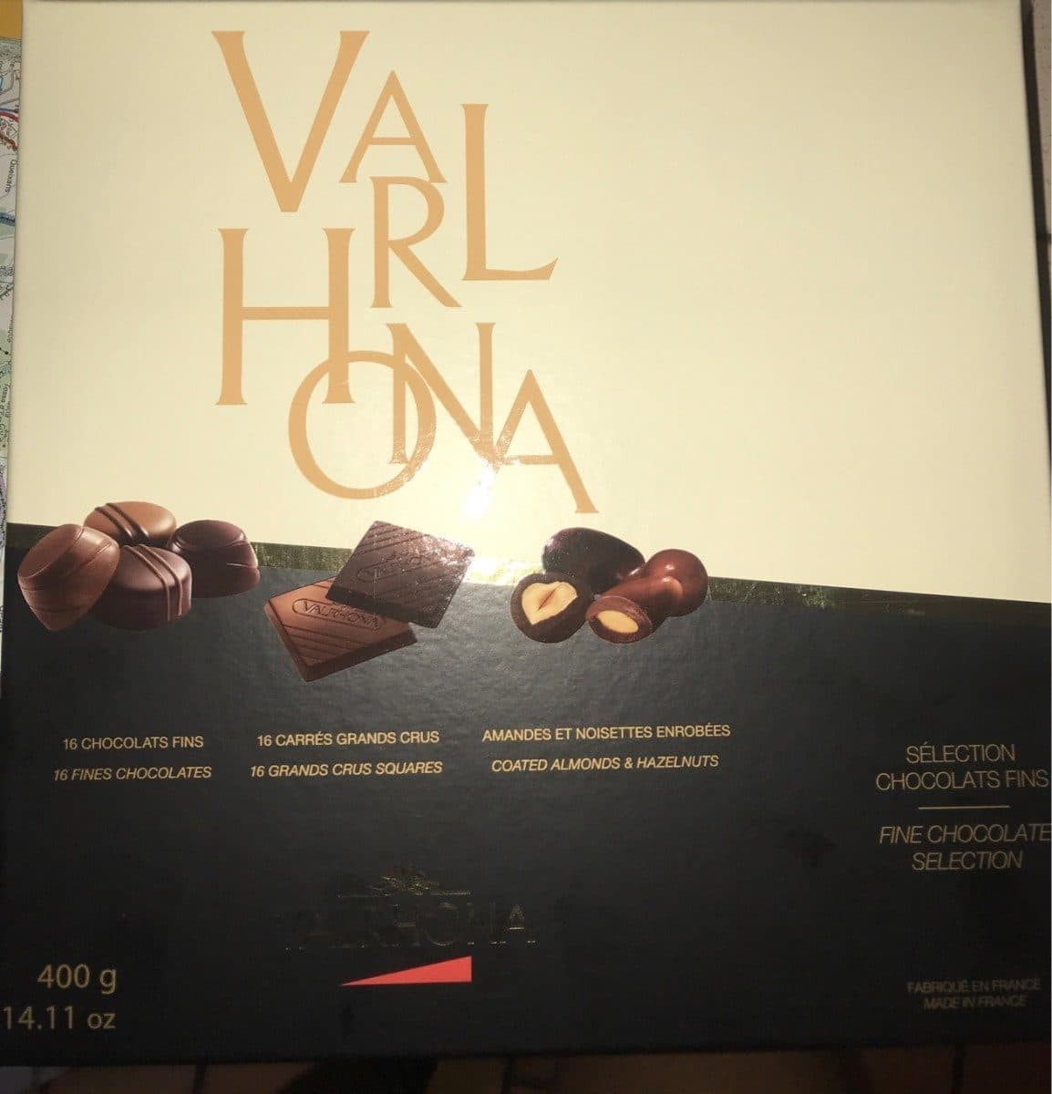 Valrhona Sélection Chocolats Fins packshot