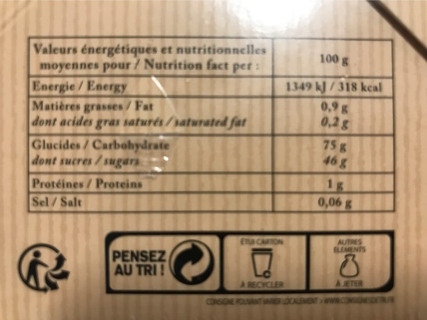 Inconnue Marrons glacés packshot