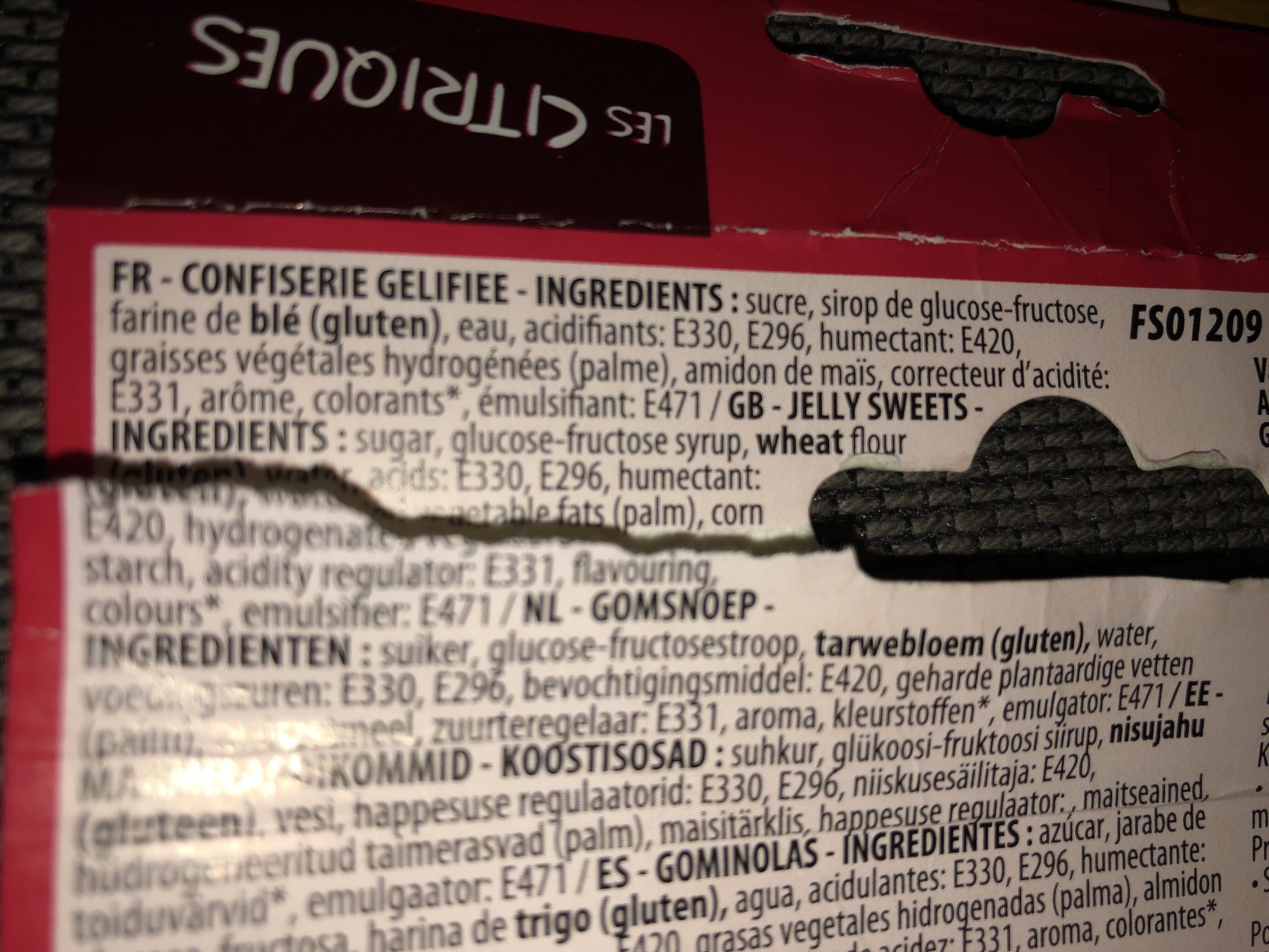 Les Citriques Fizzy Sweet packshot