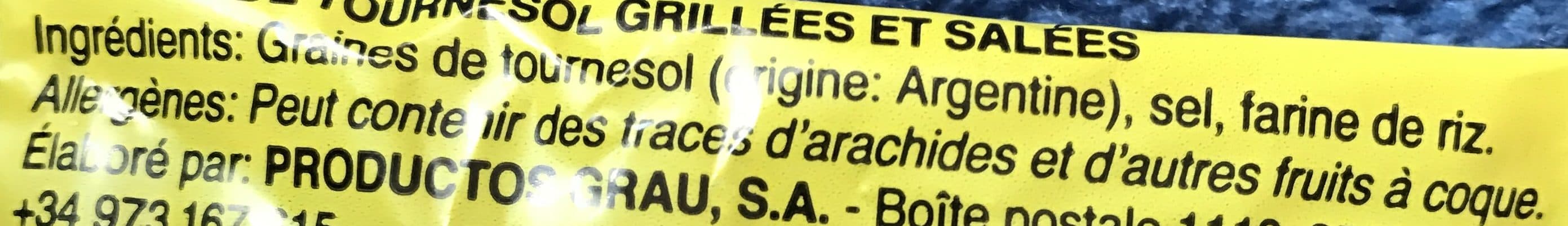 Fizzy Pipas - Graines de Tournesol packshot