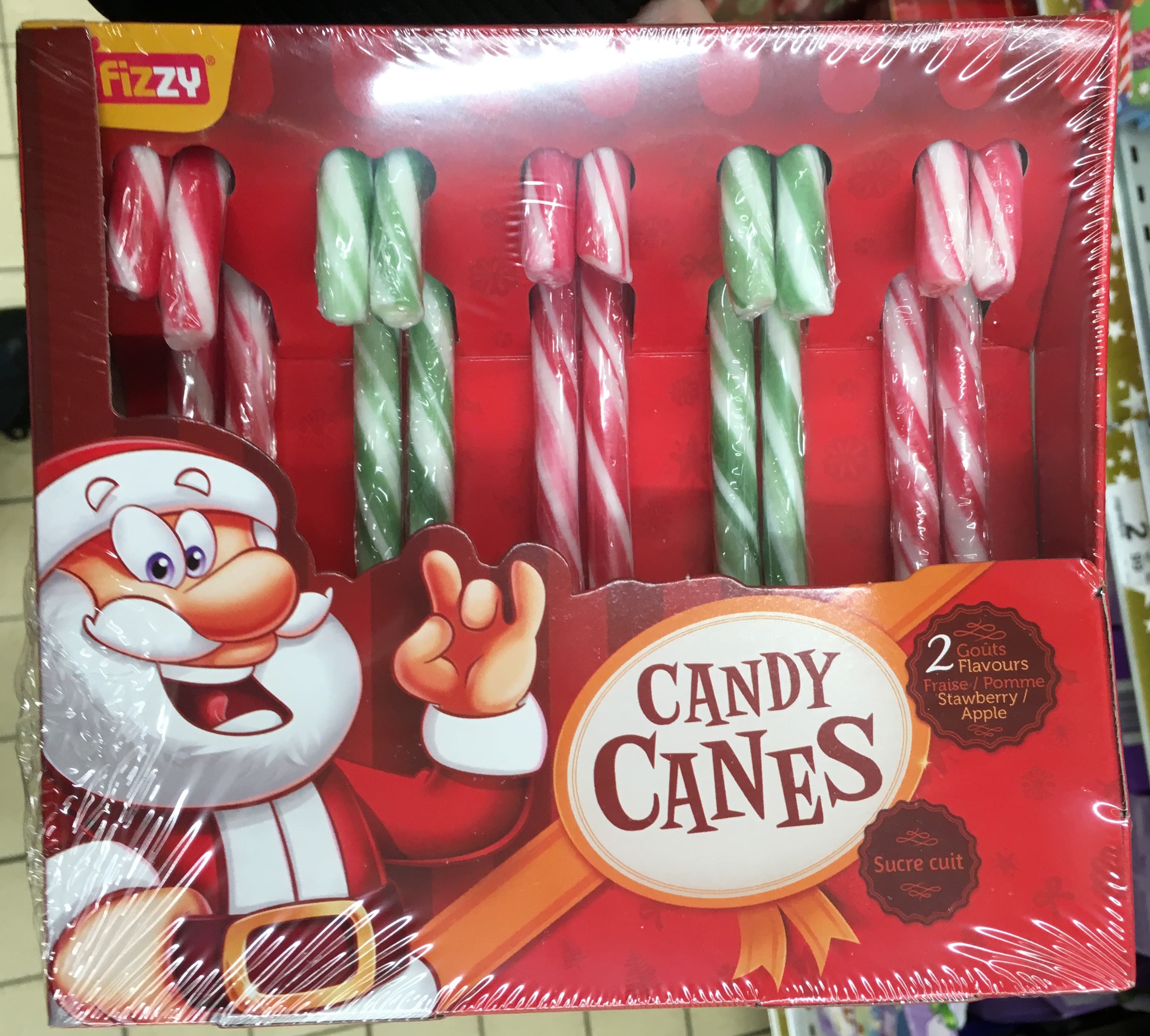 Fizzy CANDY CANES 3 parfums packshot