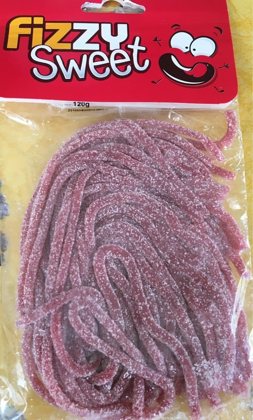 Fizzy Sachet Lassos Citriques Fraise 120G Fizzy Sweet packshot