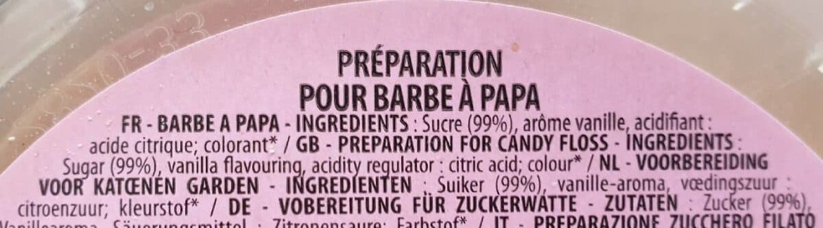 Fizzy Sucre barbe a papa packshot