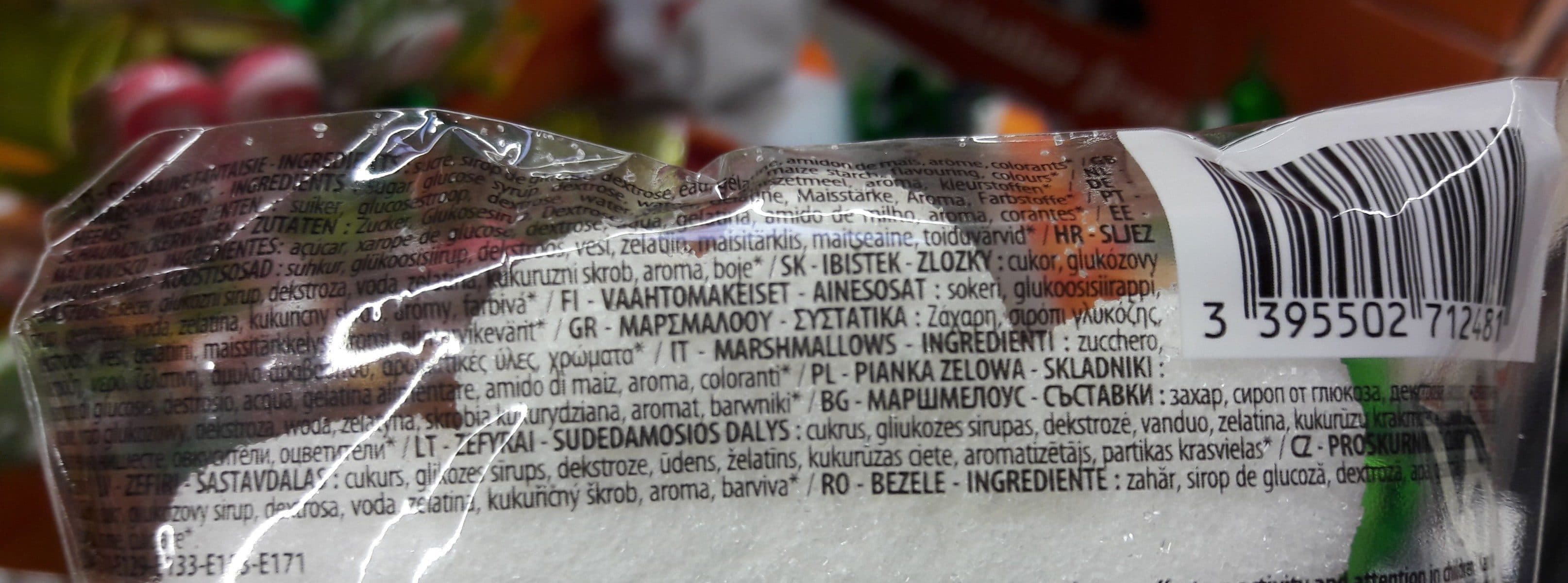 Open Food Facts Sucette Fizzy oiseau x1 Farmer mallow pop packshot
