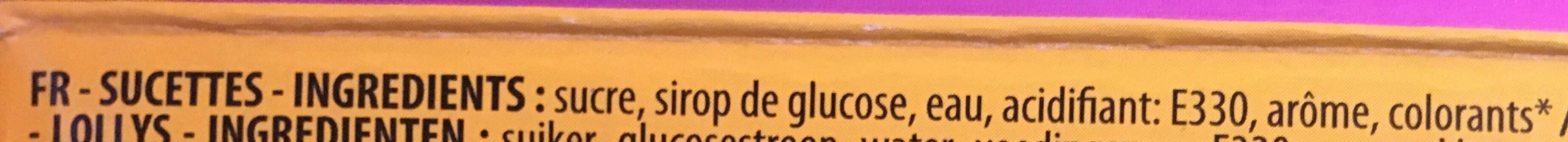 Fizzy Présentoir 24 Mini Sucettes Foraine packshot