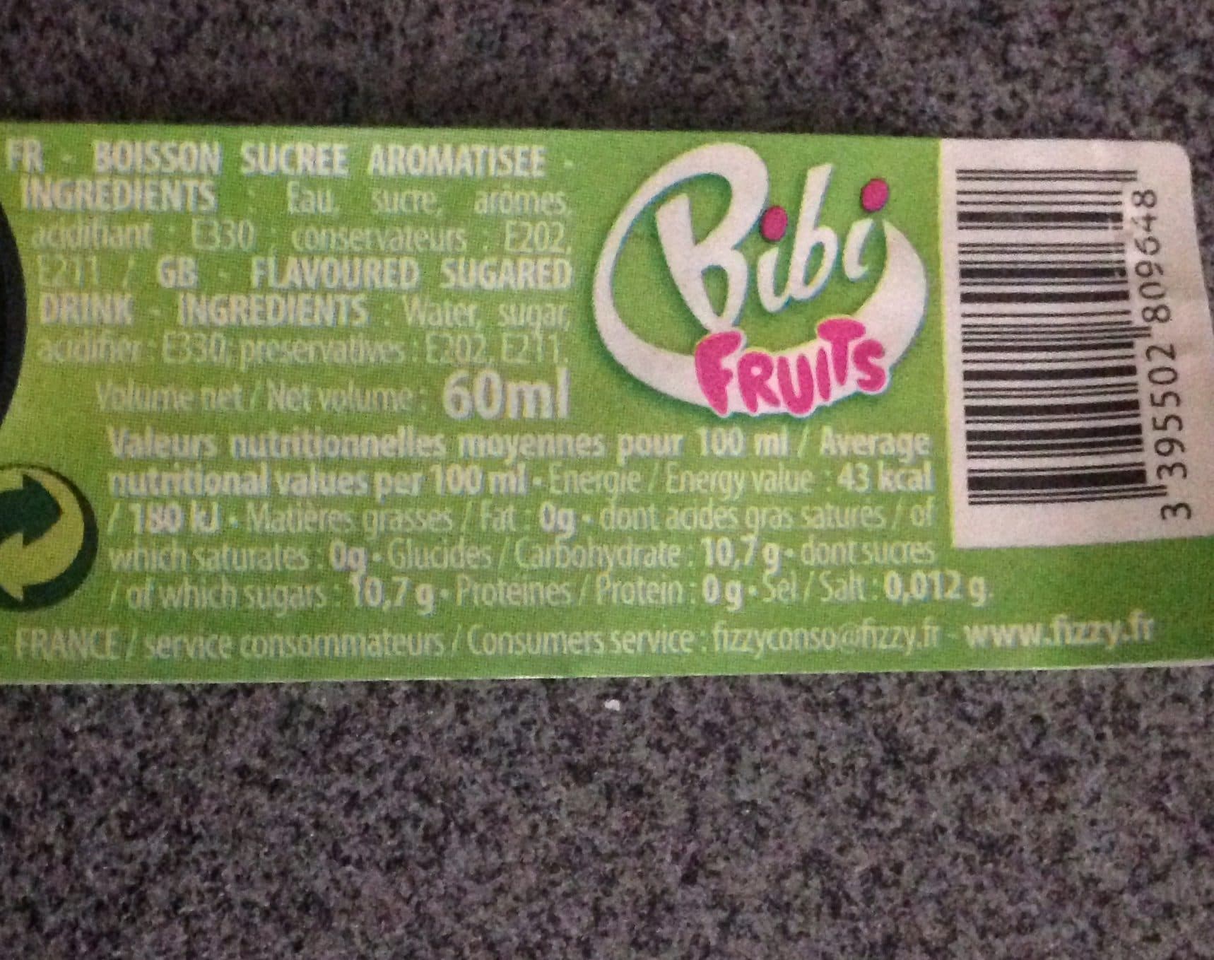 Bibi Fruit Bibi packshot