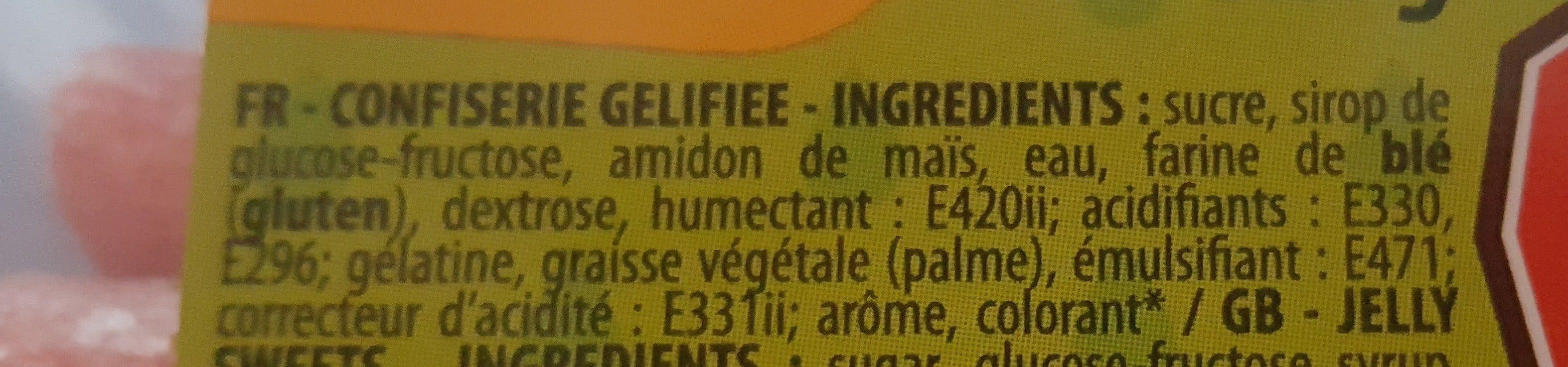 Open Food Facts Bâtonnet citrique packshot
