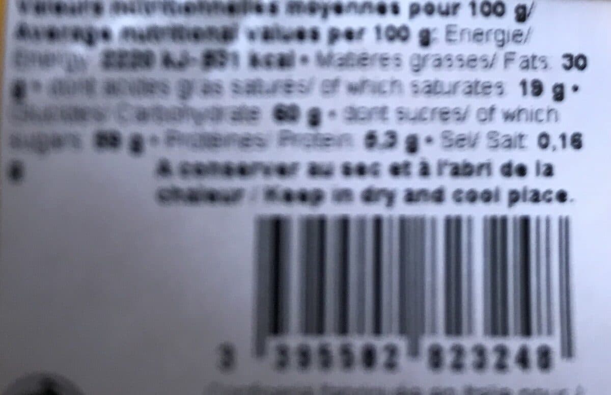 Open Food Facts Chocolat packshot