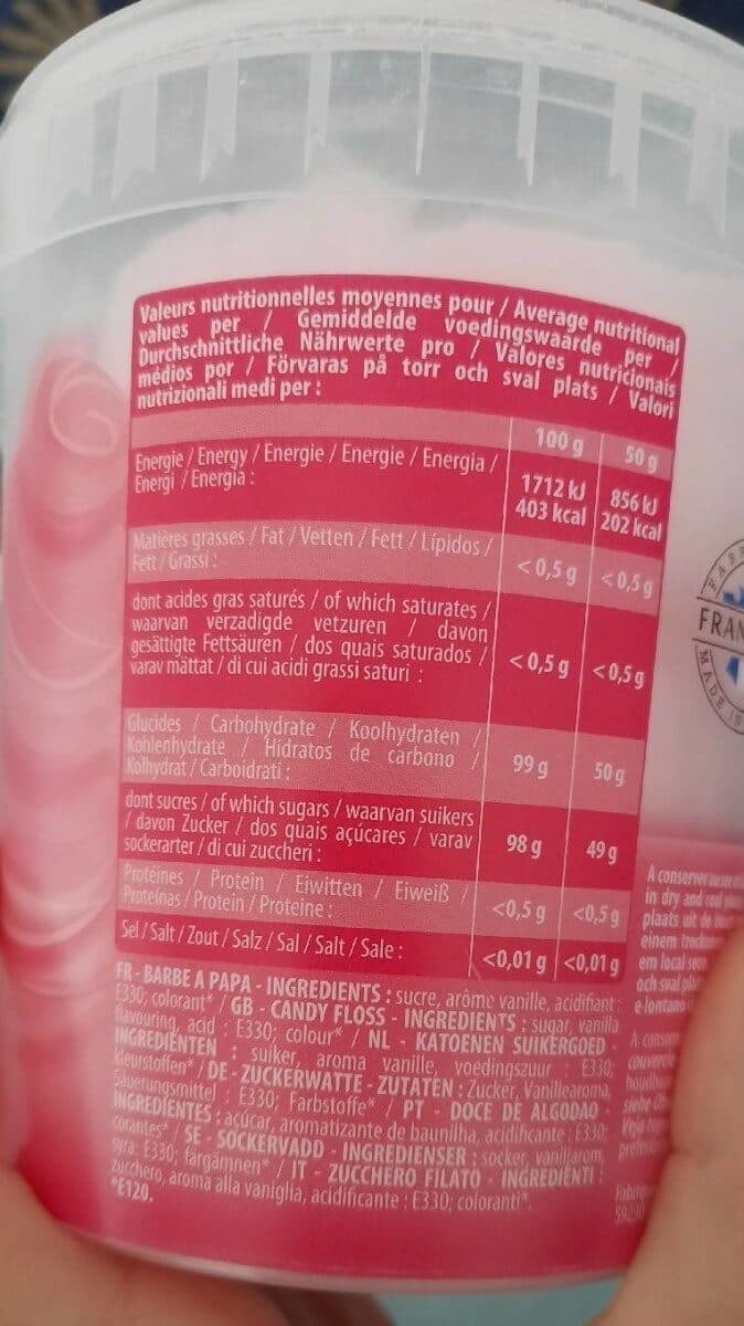 Fizzy Barbe a papa packshot